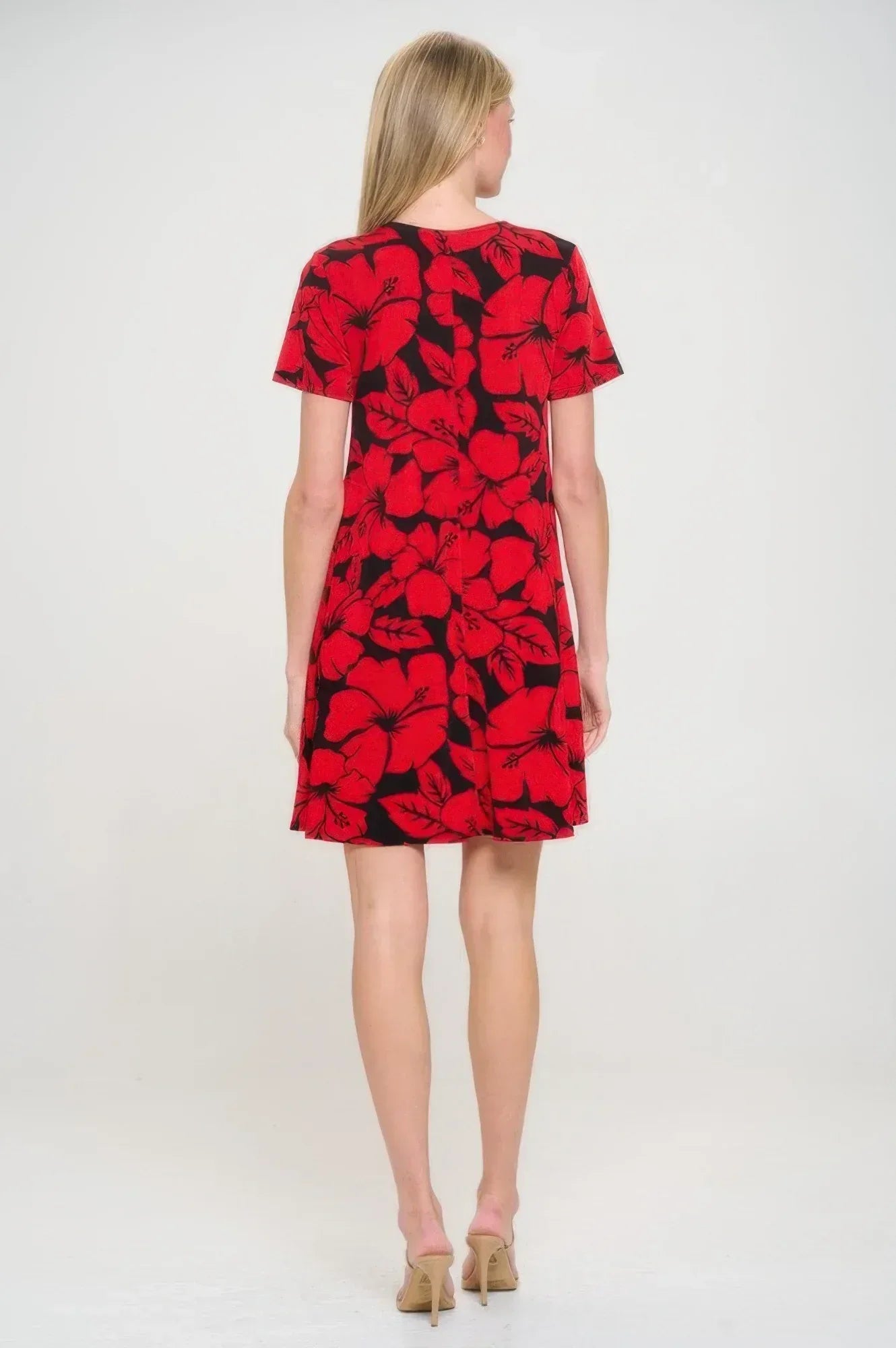 Short-sleeved Knee-length Dress | Mixtshop LLC