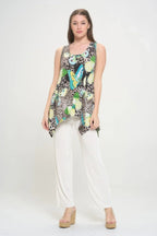 Hit Print Shark Bite Hem Tank | Mixtshop LLC