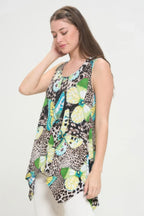 Hit Print Shark Bite Hem Tank | Mixtshop LLC