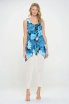 Hit Print Shark Bite Hem Tank | Mixtshop LLC
