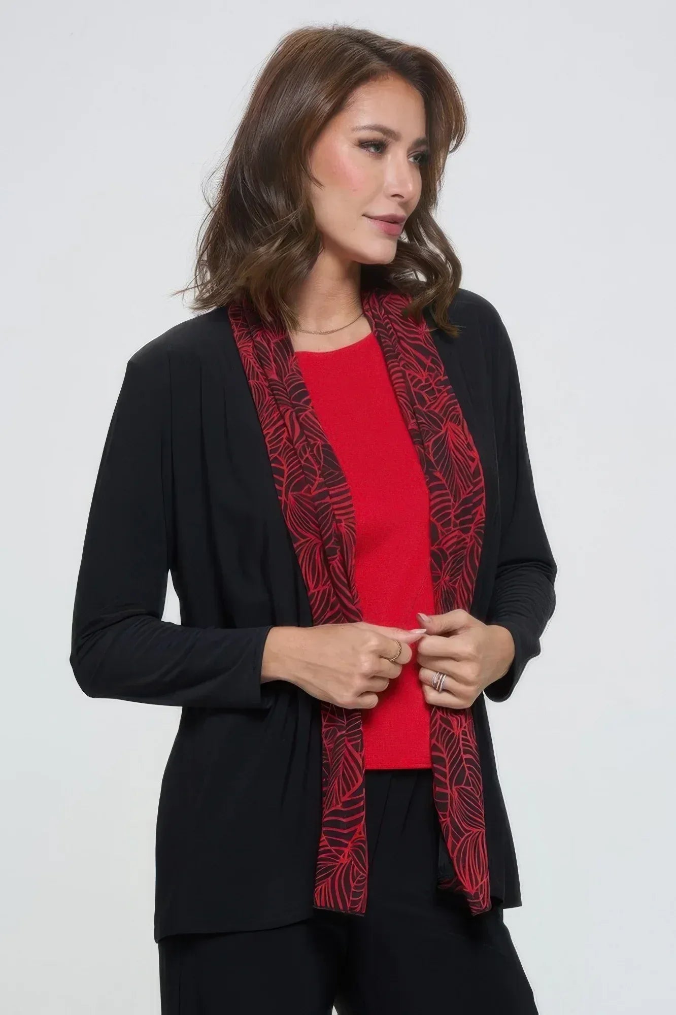 Plus Size Mesh Romance Trim Jacket | Mixtshop LLC