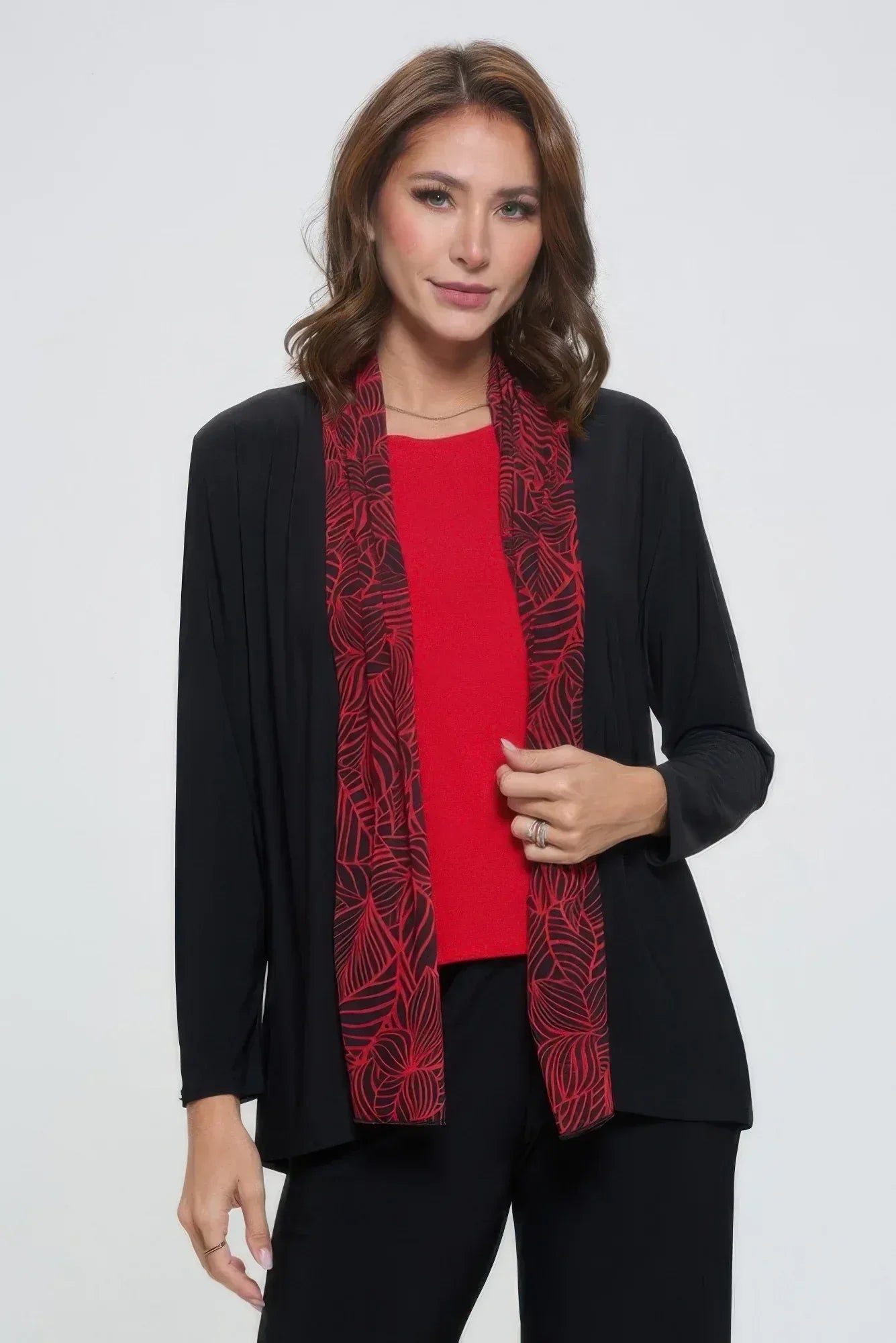 Plus Size Mesh Romance Trim Jacket | Mixtshop LLC