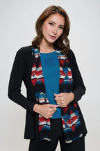 Plus Size Mesh Romance Trim Jacket | Mixtshop LLC