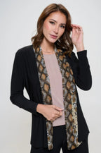 Plus Size Mesh Romance Trim Jacket | Mixtshop LLC