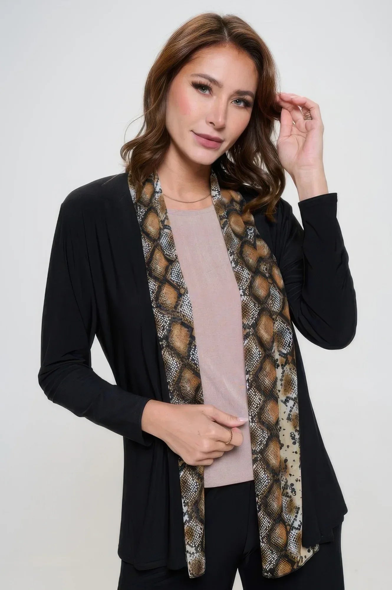 Plus Size Mesh Romance Trim Jacket | Mixtshop LLC
