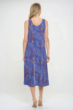 Bns Print Long Tank Dress | Mixtshop LLC