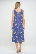 Bns Print Long Tank Dress | Mixtshop LLC