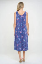 Bns Print Long Tank Dress | Mixtshop LLC