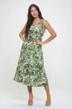 Bns Print Long Tank Dress | Mixtshop LLC