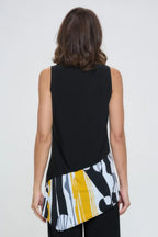 Sleeveless Contrast Top | Mixtshop LLC