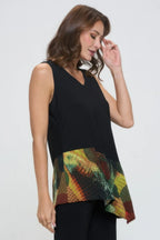 Sleeveless Contrast Top | Mixtshop LLC