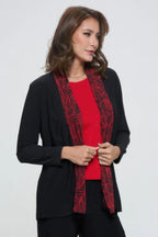 Mesh Romance Trim Jacket | Mixtshop LLC
