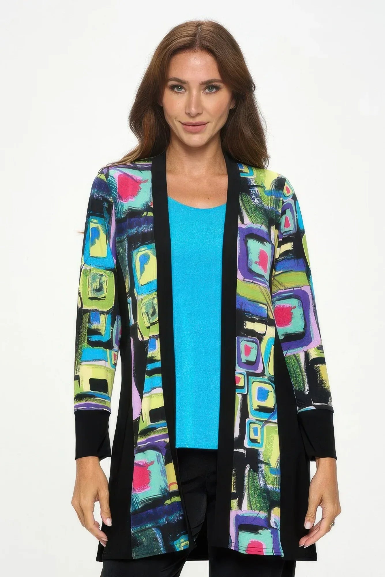 Ity Contrast Cardigan | Mixtshop LLC