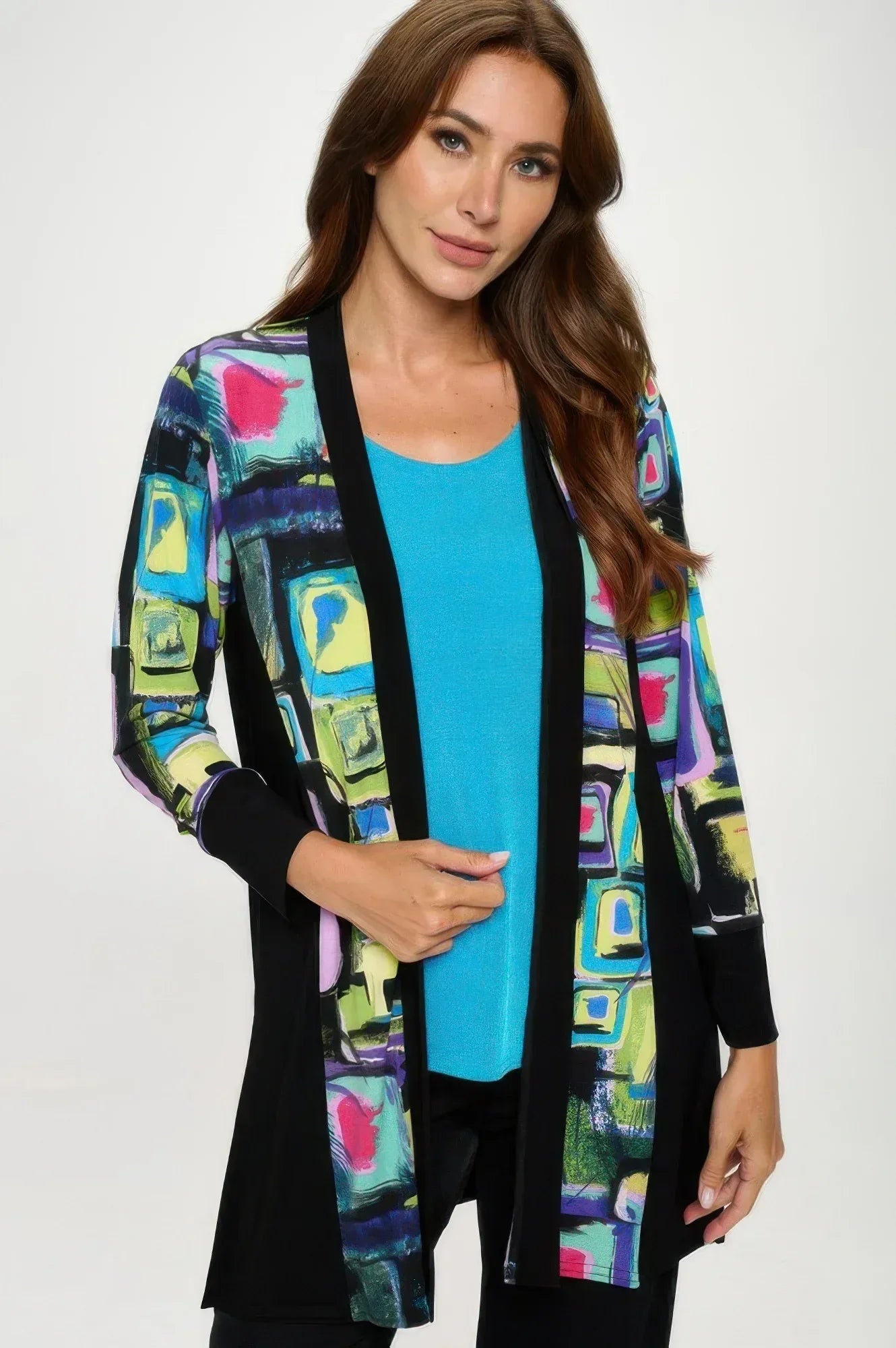 Ity Contrast Cardigan Secondary image