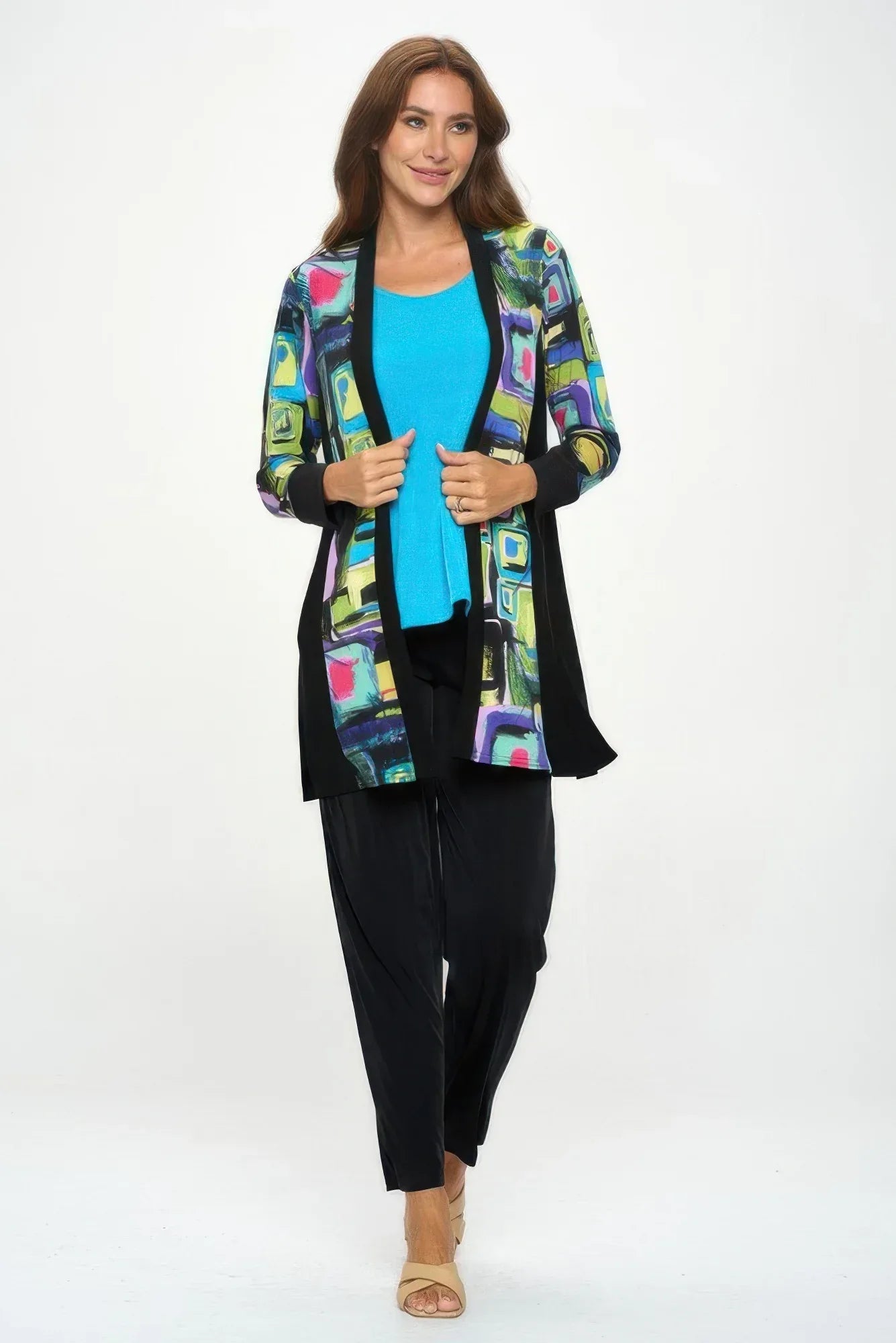 Ity Contrast Cardigan | Mixtshop LLC