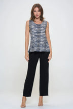 Ity Print Sleeveless Tank Top | Mixtshop LLC