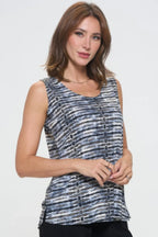 Ity Print Sleeveless Tank Top | Mixtshop LLC