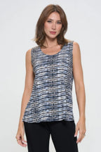 Ity Print Sleeveless Tank Top | Mixtshop LLC