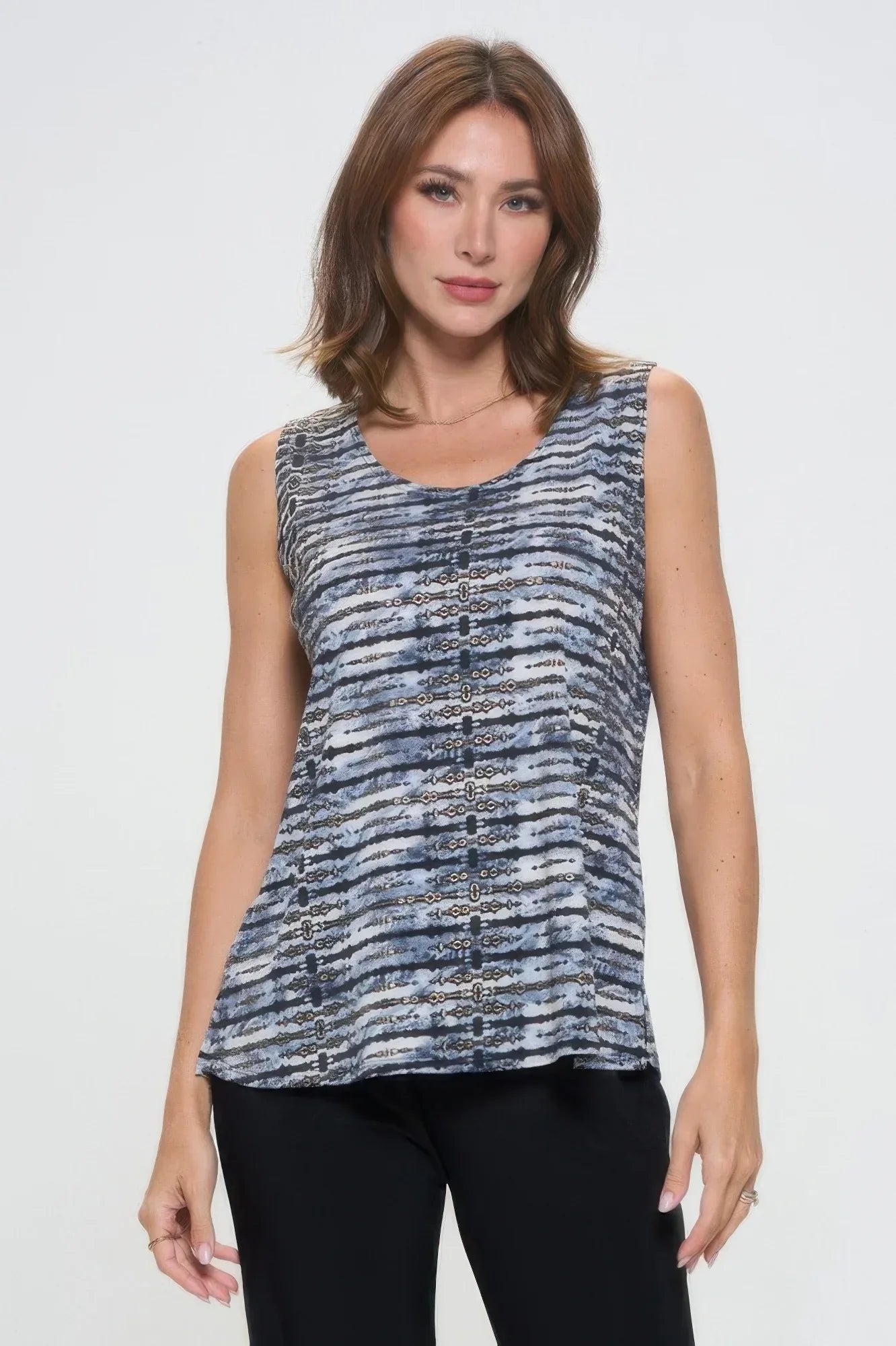 Ity Print Sleeveless Tank Top | Mixtshop LLC