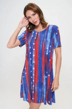 Short-sleeved Knee-length Dress | Mixtshop LLC