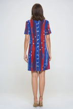 Short-sleeved Knee-length Dress | Mixtshop LLC