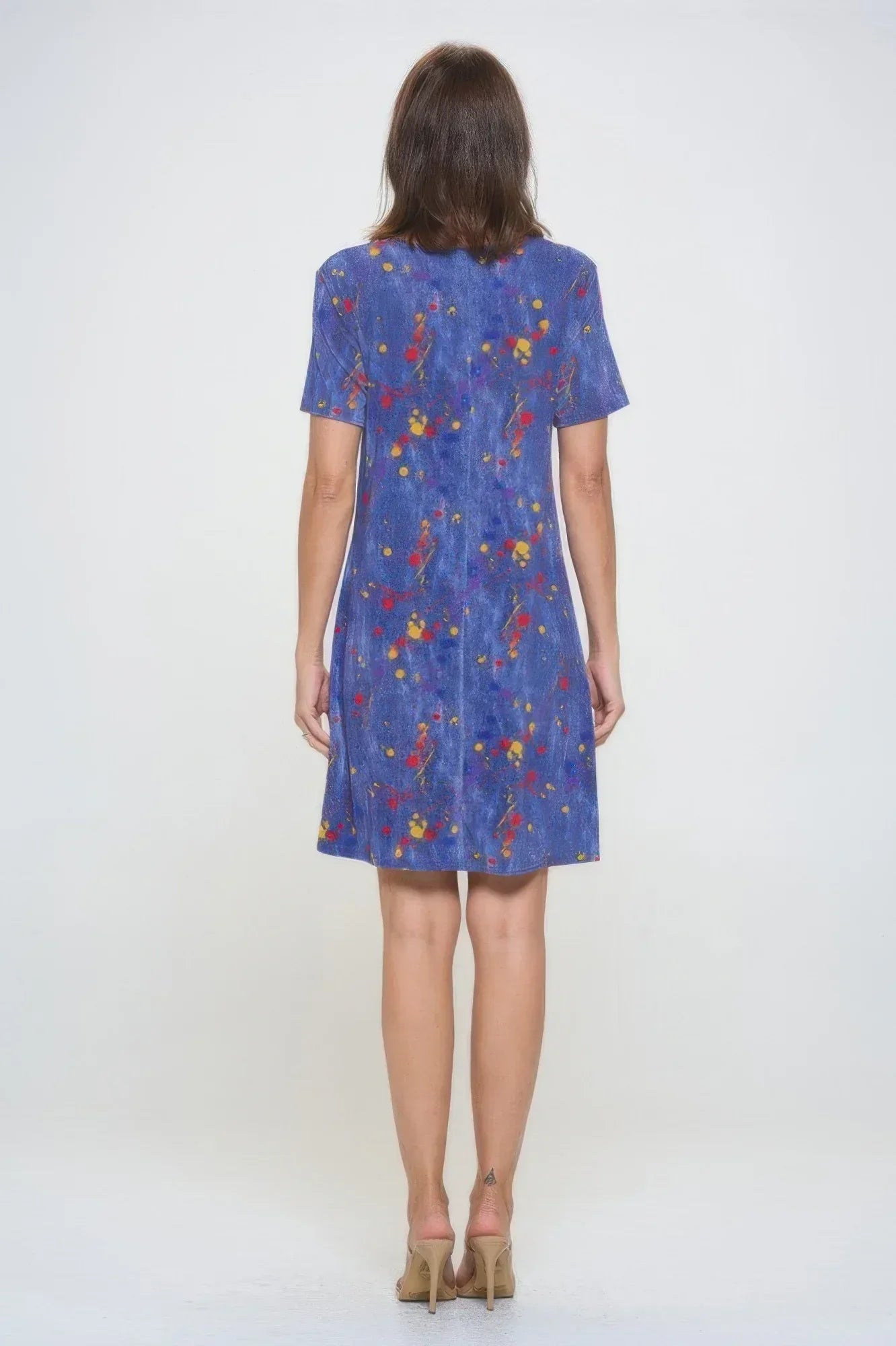 Short-sleeved Knee-length Dress | Mixtshop LLC