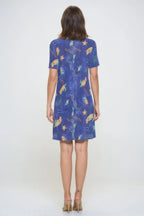 Short-sleeved Knee-length Dress | Mixtshop LLC
