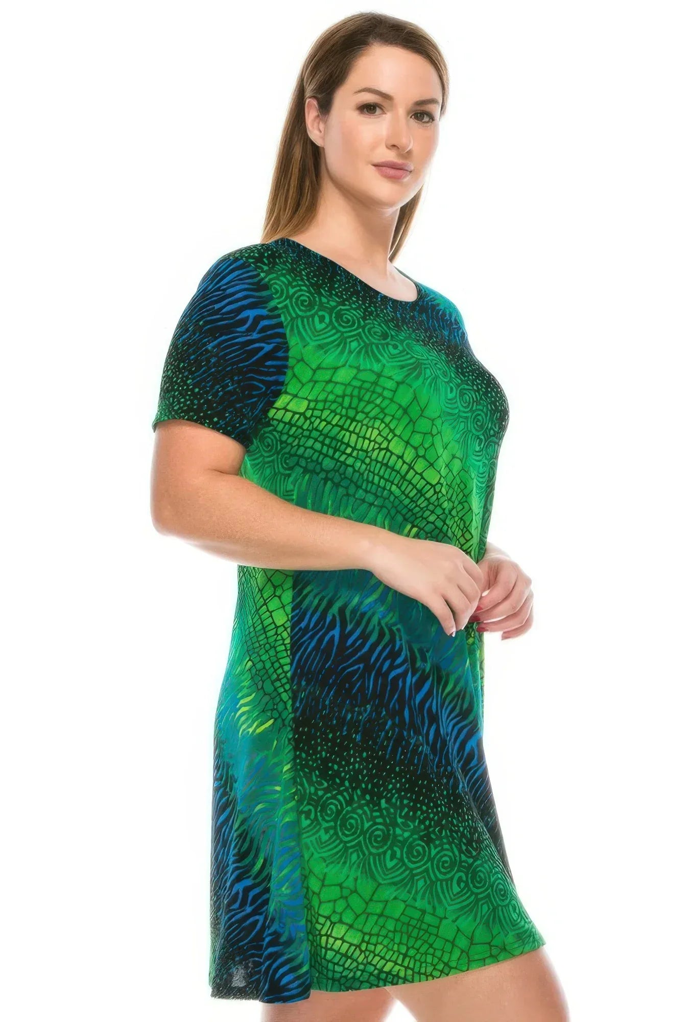 Short-sleeved Knee-length Dress | Mixtshop LLC