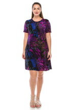 Short-sleeved Knee-length Dress | Mixtshop LLC