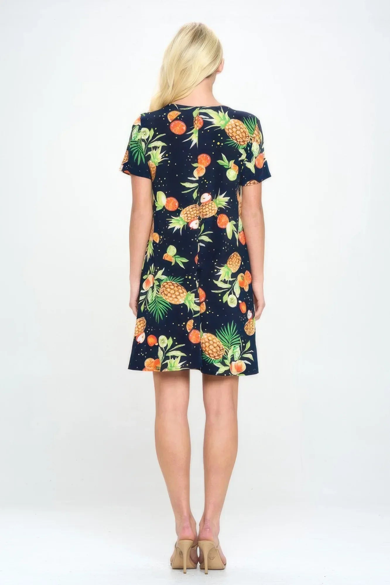 Short-sleeved Knee-length Dress | Mixtshop LLC