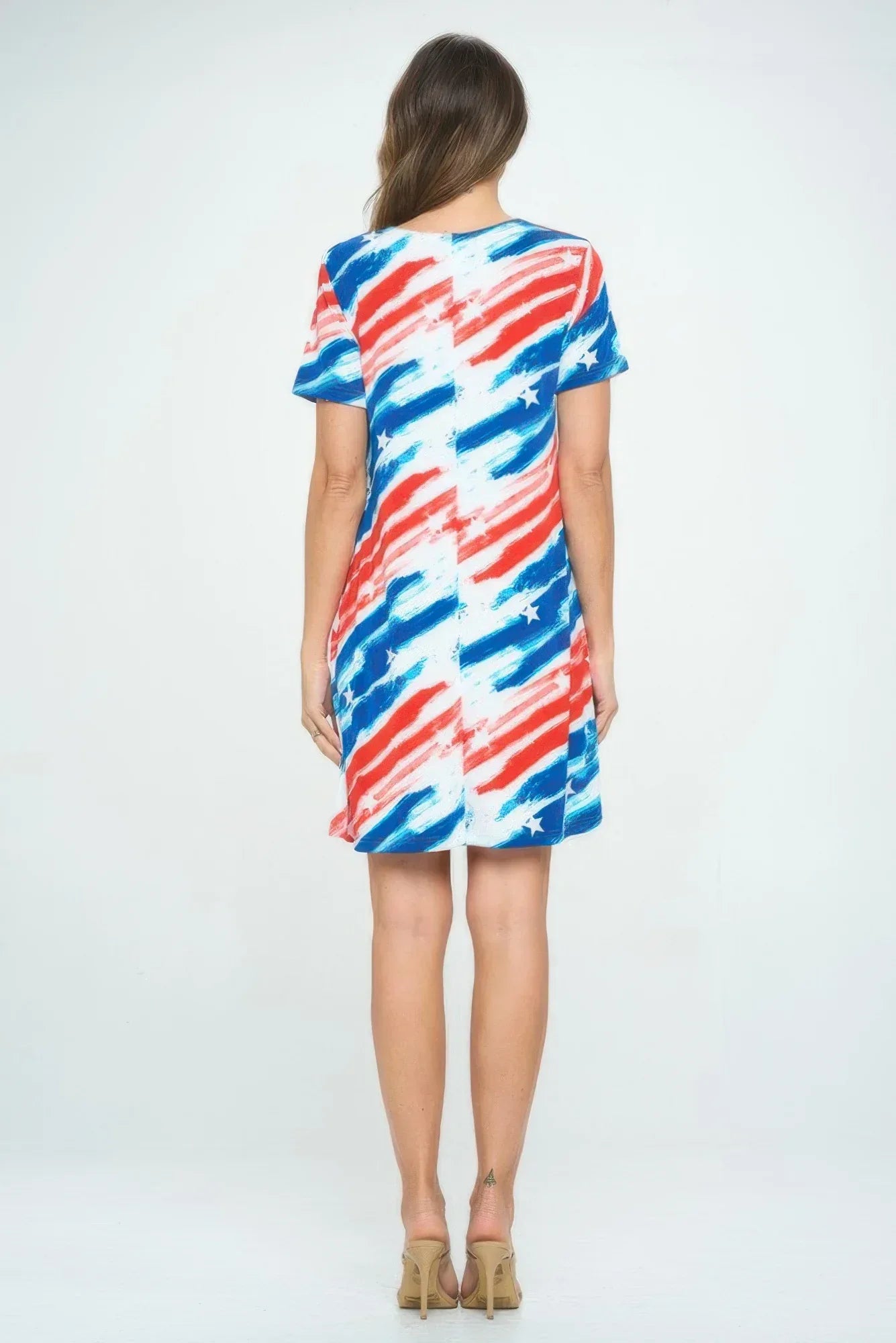 Short-sleeved Knee-length Dress | Mixtshop LLC