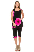 Plus Size Tank Capri Pant Set | Mixtshop LLC