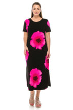Plus Size Bns Print Long Dress | Mixtshop LLC