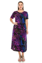 Plus Size Bns Print Long Dress | Mixtshop LLC