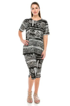 Matching Capri Pant Set In Plus Size | Mixtshop LLC