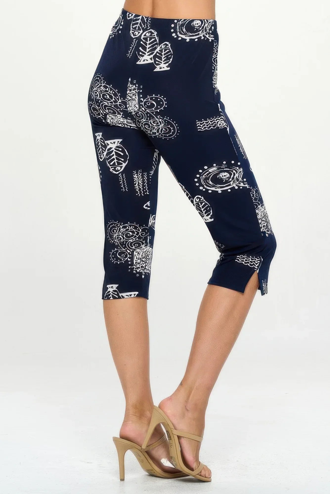 Plus Size Matching Capri Pant Set In Plus Size | Mixtshop LLC