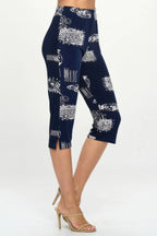 Plus Size Matching Capri Pant Set In Plus Size | Mixtshop LLC