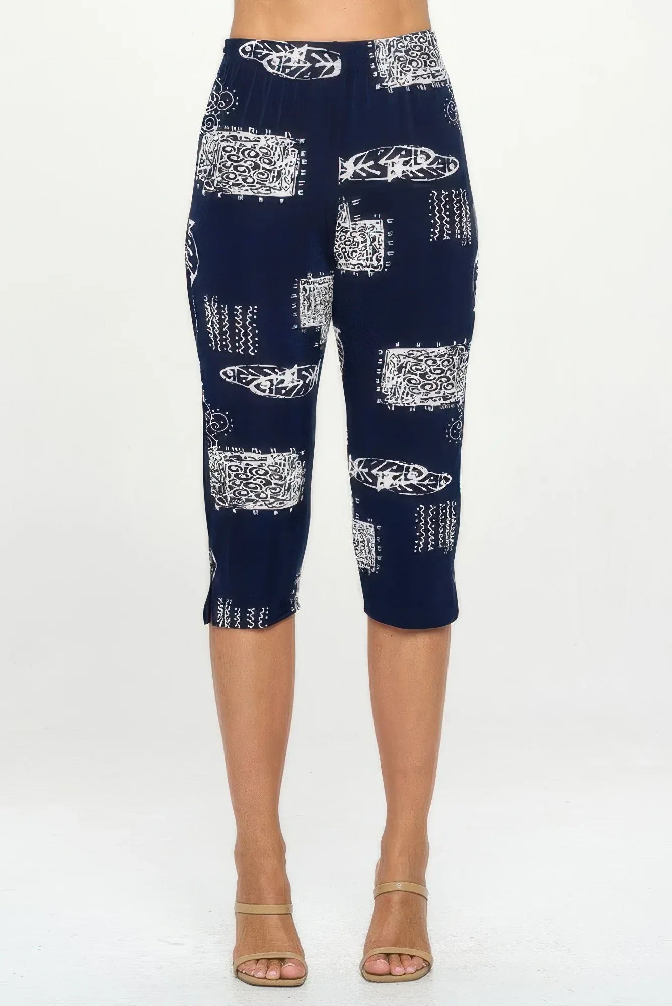 Plus Size Matching Capri Pant Set In Plus Size | Mixtshop LLC