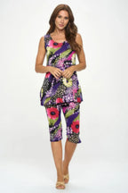 Bns Tank Capri Pants Set | Mixtshop LLC