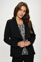 Liverpool Front Drape Jacket | Mixtshop LLC