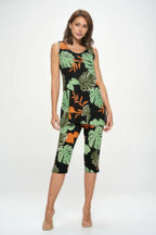 Bns Tank Capri Pants Set | Mixtshop LLC