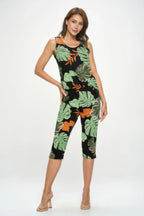 Bns Tank Capri Pants Set | Mixtshop LLC