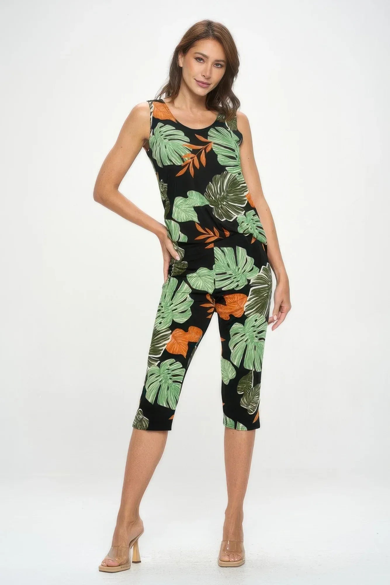 Bns Tank Capri Pants Set | Mixtshop LLC
