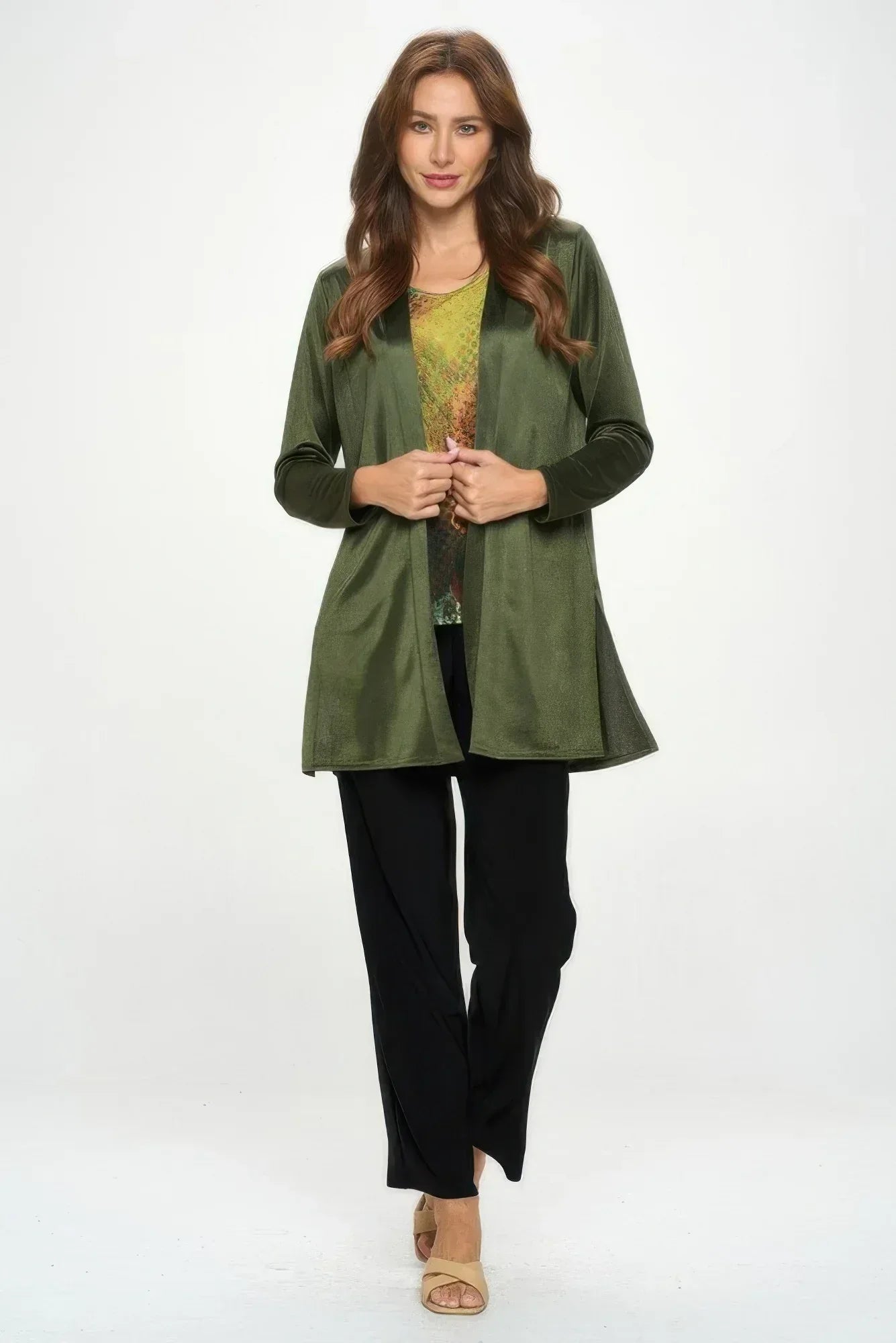 Satin Washer Duster Jacket | Mixtshop LLC