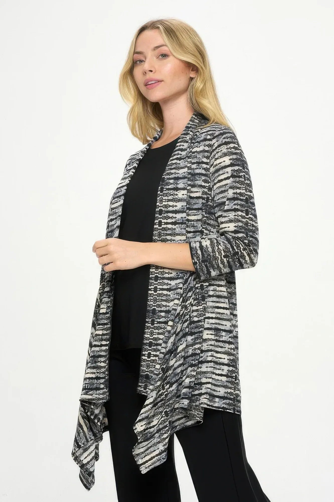 Ity Draped Wrap Jacket | Mixtshop LLC