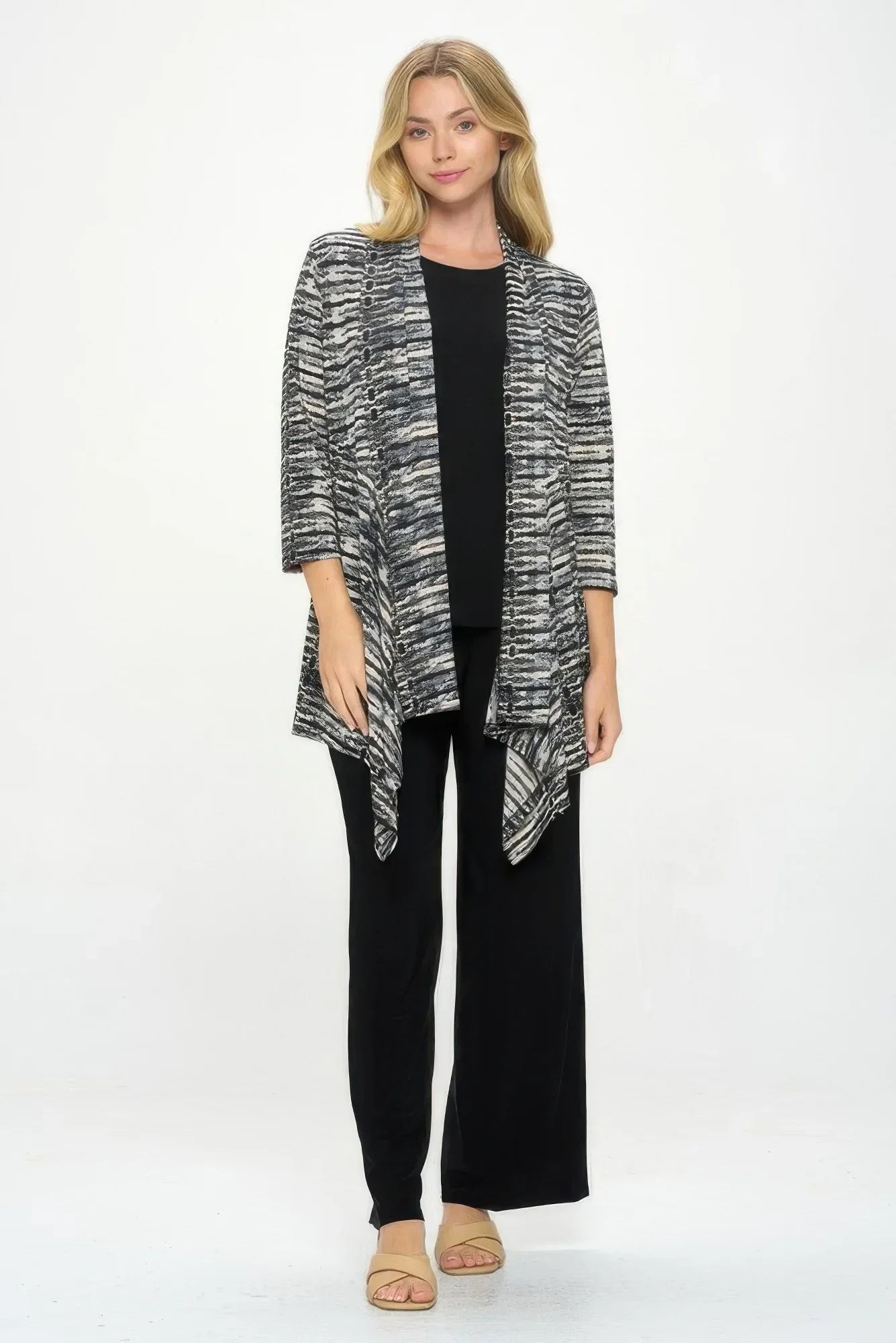 Ity Draped Wrap Jacket | Mixtshop LLC
