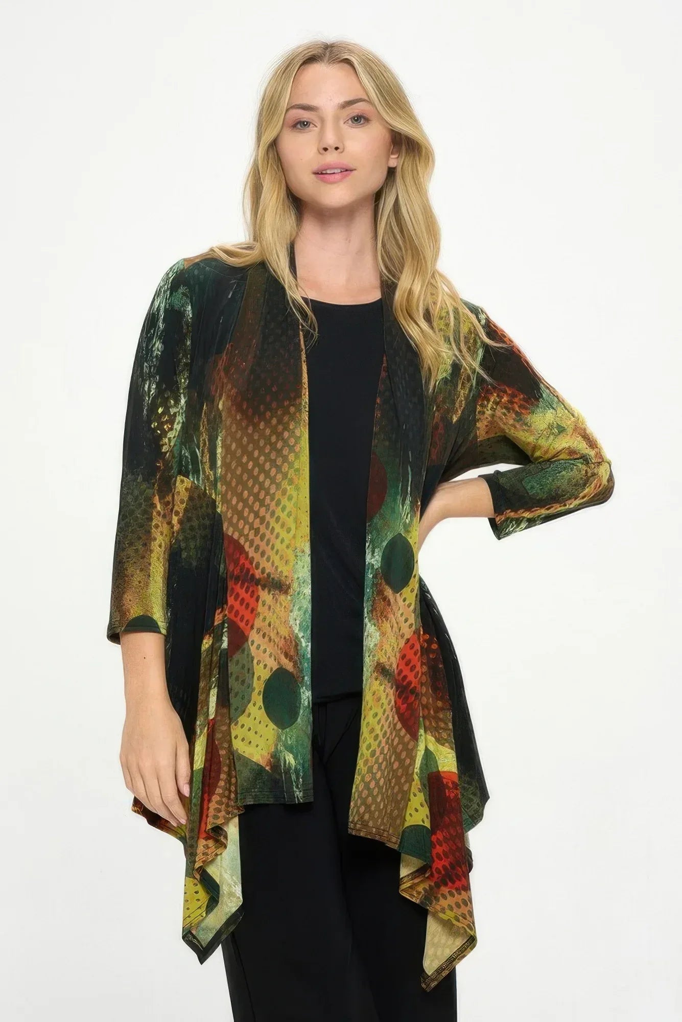Ity Draped Wrap Jacket | Mixtshop LLC Main image