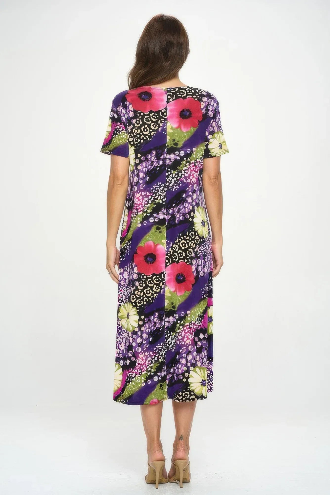 Print Bns Long Dress Secondary image