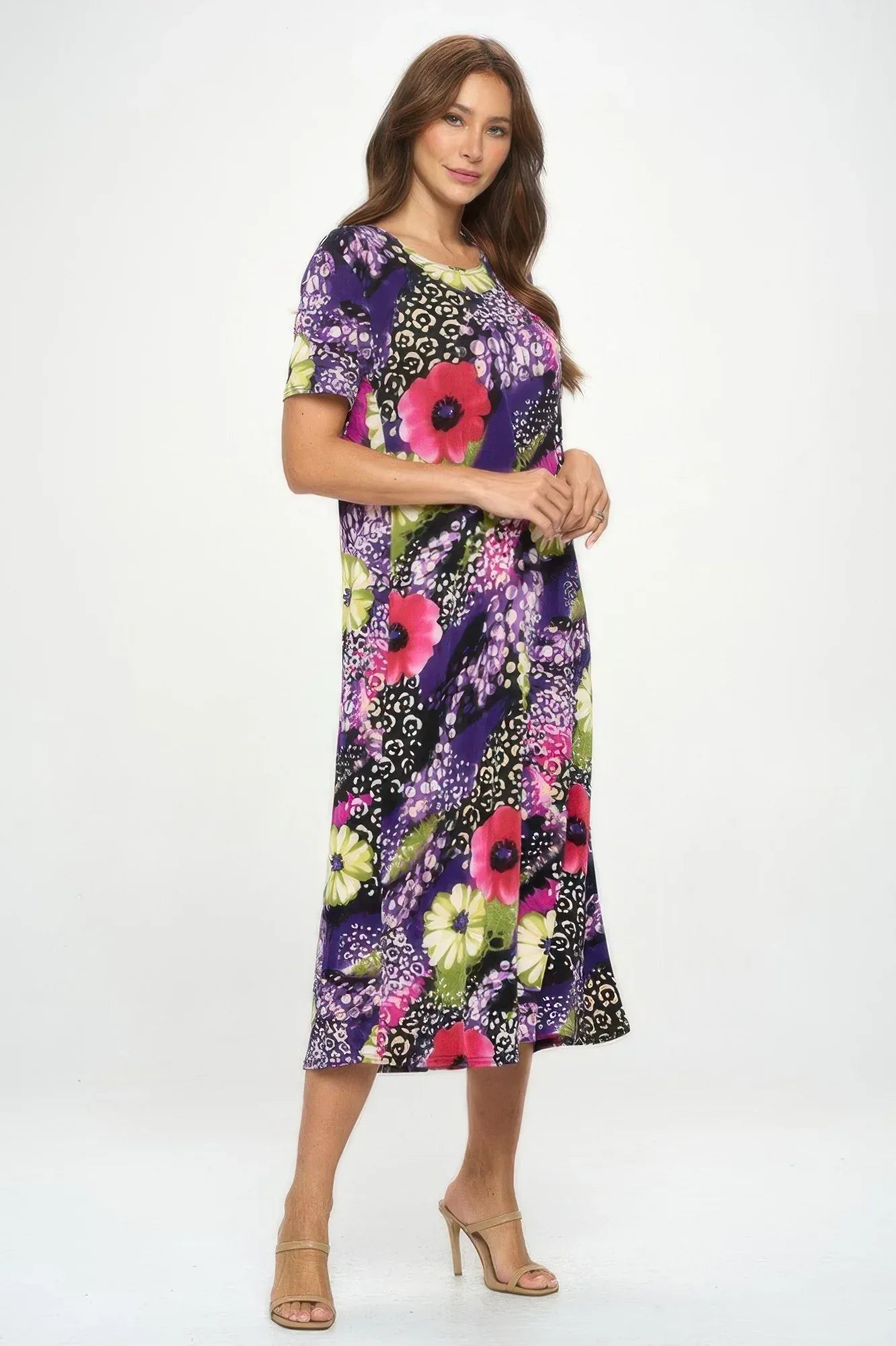 Print Bns Long Dress | Mixtshop LLC