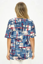 Hit Round Neck Short Sleeve Top | Mixtshop LLC